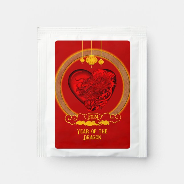 Dragon Heart , Year of the Dragon Tea Bag Drink Mix (Front)