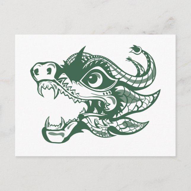 dragon holiday postcard (Front)