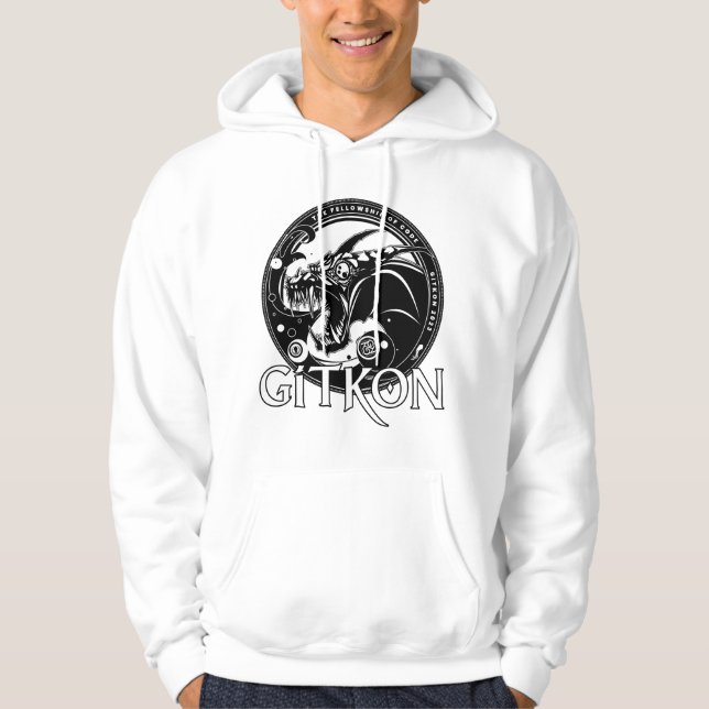 Dragon Hoodie | GitKon: The Fellowship of Code (Front)