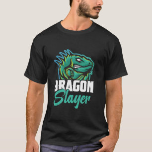 Dragon Hunter Reptile Hunting Gear Lizard Iguana H T-Shirt
