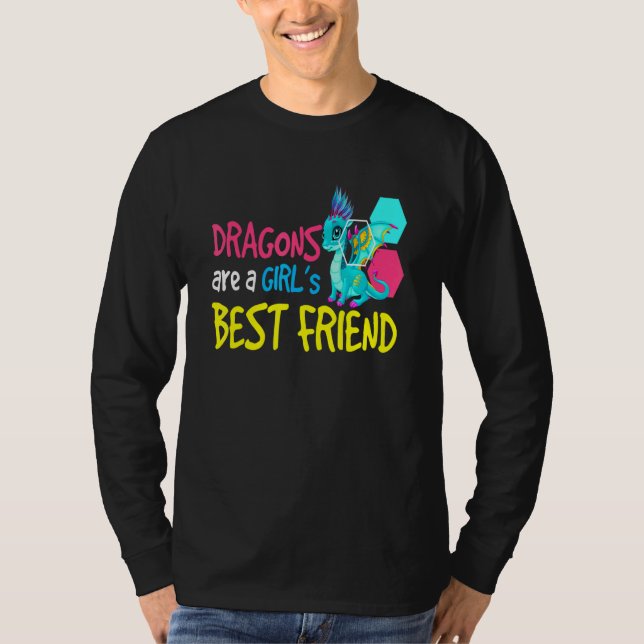 Dragon I Girls Best Friend I Kids Dragon Fantasy G T-Shirt (Front)