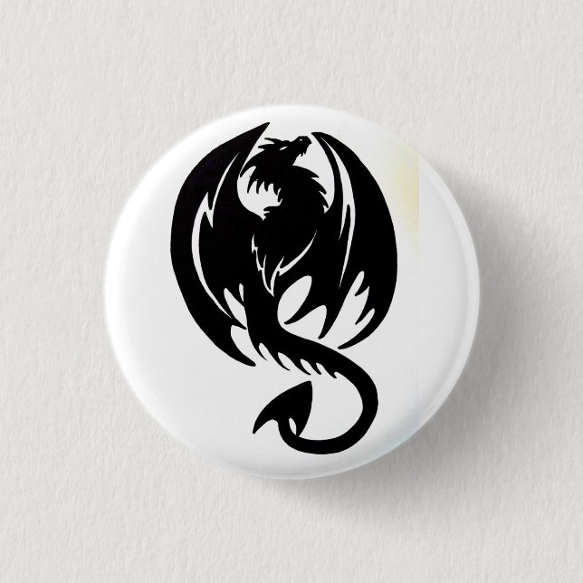 Dragon II Pinback Button (Front)