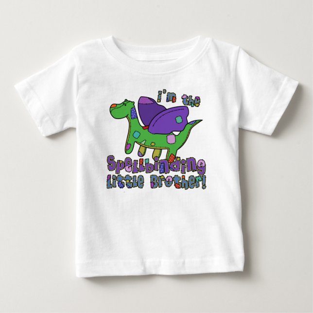 Dragon I'm the Little Brother TeeShirt Baby T-Shirt (Front)