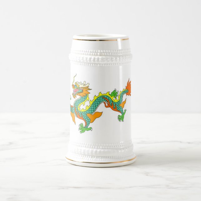 dragon,imperial,god,goddess,lord,china,chinese beer stein (Center)
