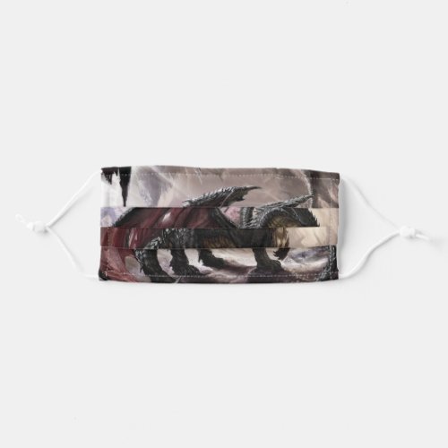 Dragon In Cave Adult Cloth Face Mask