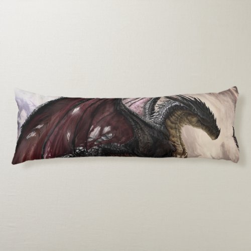 Dragon In Cave Body Pillow