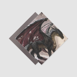 Dragon In Cave Car Magnet