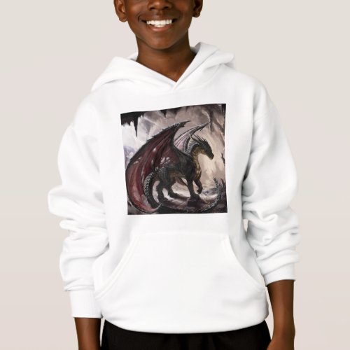 Dragon In Cave Hoodie