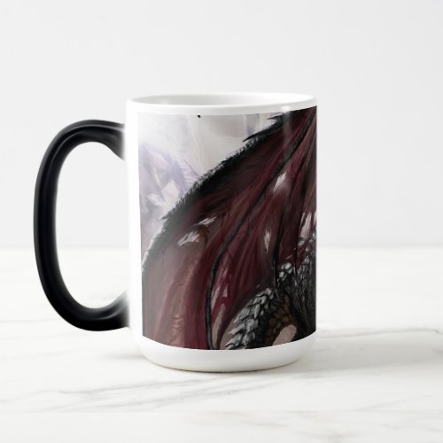 Dragon In Cave Magic Mug