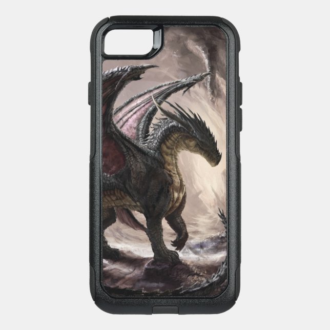 Dragon In Cave Otterbox iPhone Case (Back)