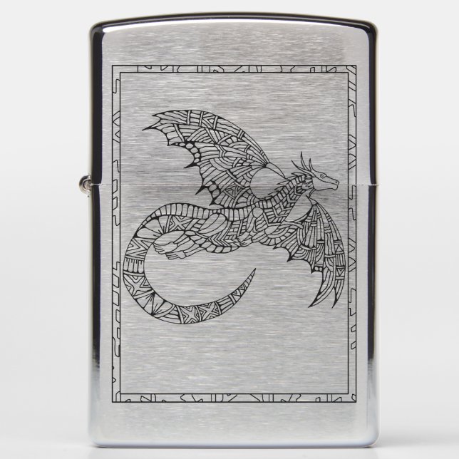 Dragon in Flight Lighter (Front)