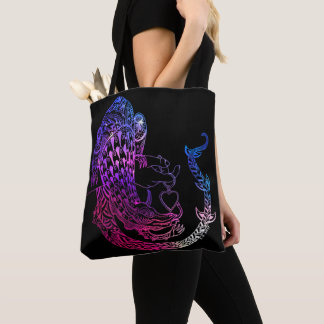 Dragon in love tote bag