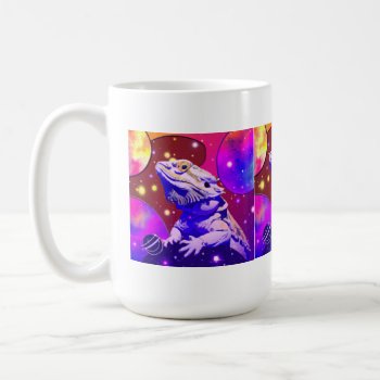 Dragon In Space Coffee Mug by busycrowstudio at Zazzle