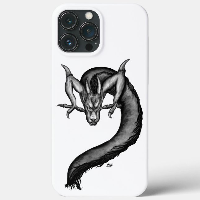 Dragon in Tattoo Style Case-Mate iPhone Case (Back)