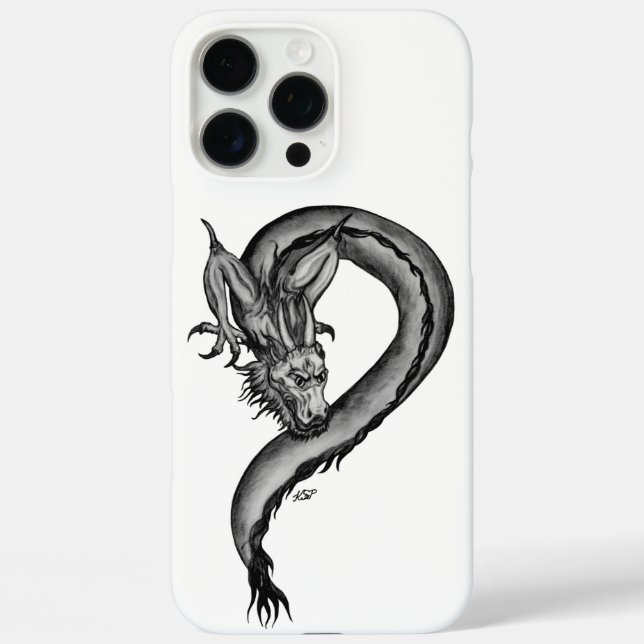 Dragon in Tattoo Style Case-Mate iPhone Case (Back)