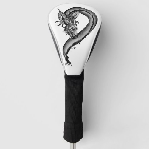 Dragon in Tattoo Style Golf Head Cover