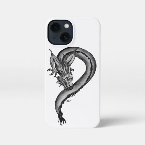 Dragon in Tattoo Style iPhone 13 Mini Case