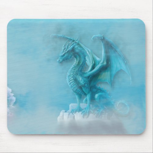 Dragon in the Clouds mouse pad
