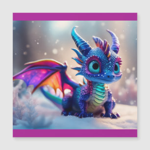 Dragon in the snow. 