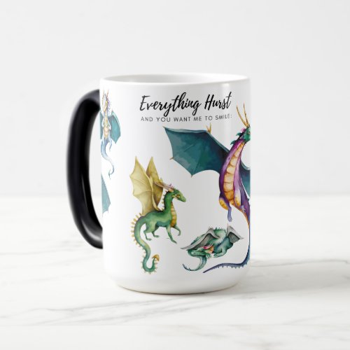 Dragon is a reptile_like legendary magic mug