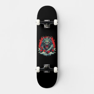 Dragon Japanese in The Waves Skateboard
