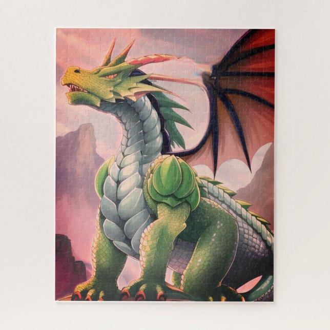 Dragon Jigsaw Puzzle (Vertical)