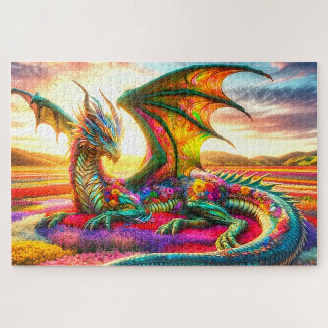 Dragon Jigsaw Puzzle (Horizontal)