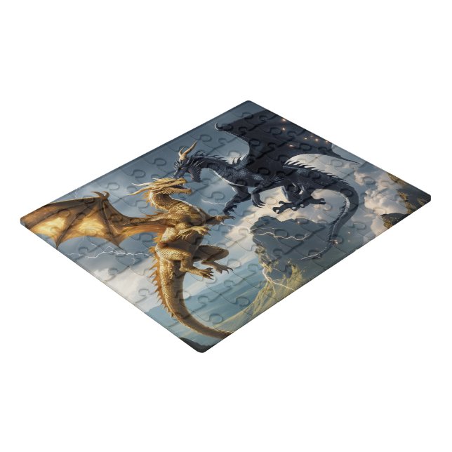 dragon  jigsaw puzzle (3/4)