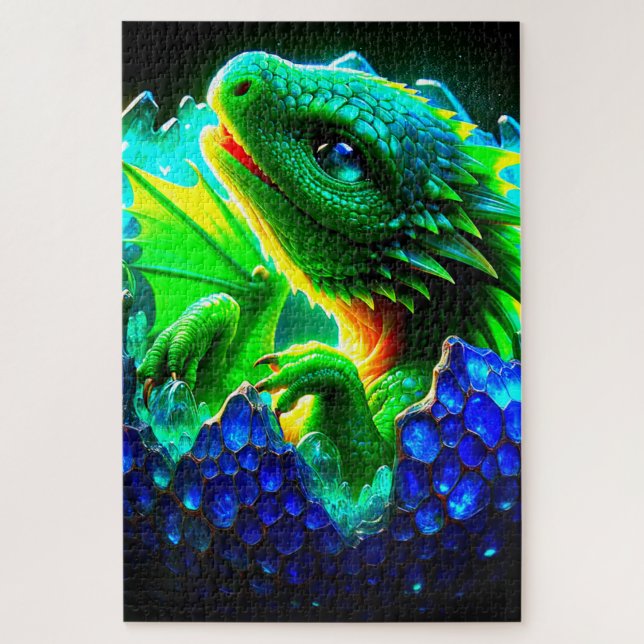 Dragon Jigsaw Puzzle (Vertical)