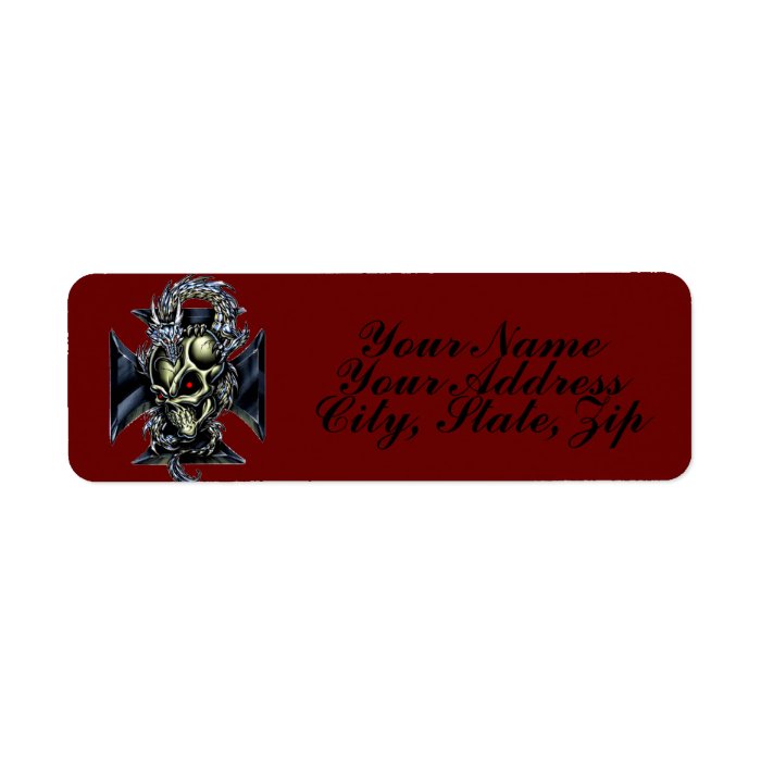 Dragon Keeper Custom Return Address Label