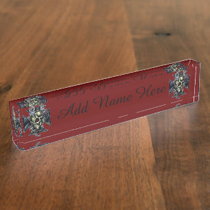 Dragon Keeper Desk Name Plate