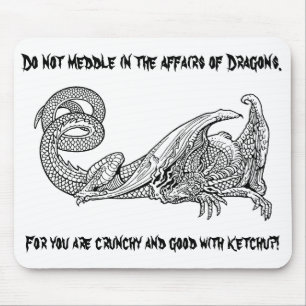 Dragon Ketchup 2 Mouse Pad
