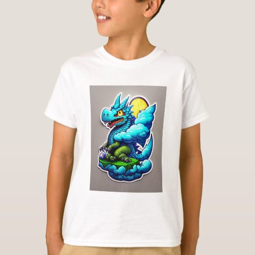 Dragon kid T_shirt 1