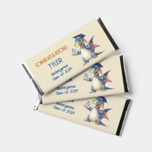 Dragon Kindergarten Graduate Hershey Bar Favors