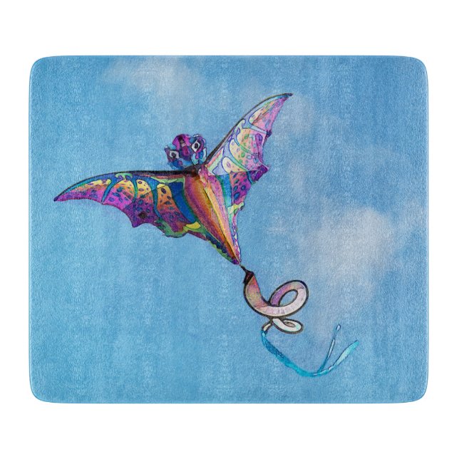 Dragon Kite Cutting Board (Front)