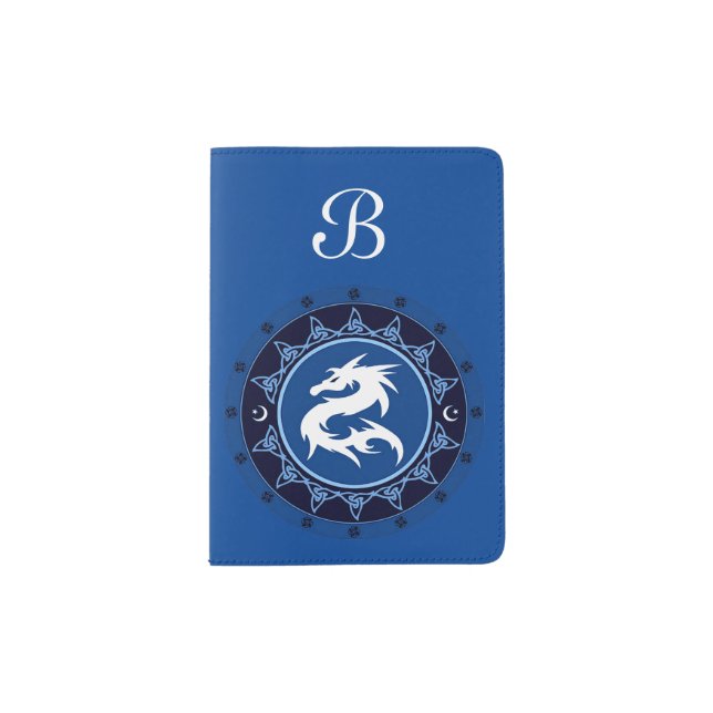 Dragon Knot 1 Passport Holder (Front)