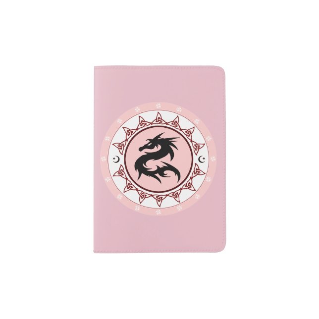 Dragon Knot 3 Passport Holder (Front)