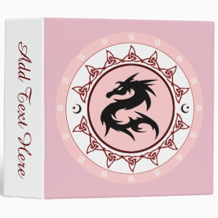 Dragon Knot 3 Ring Binder
