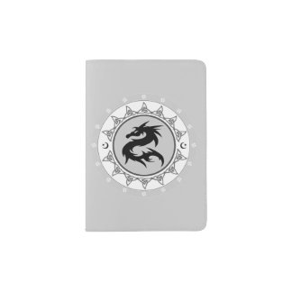 Dragon Knot 4 Passport Holder