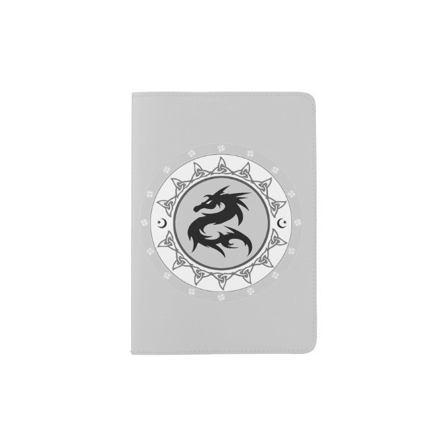 Dragon Knot 4 Passport Holder (Front)