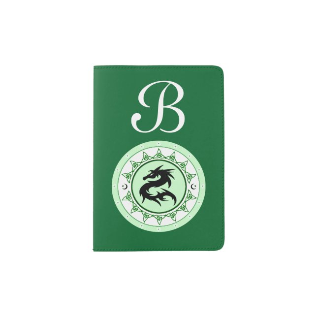 Dragon Knot 5 Passport Holder (Front)