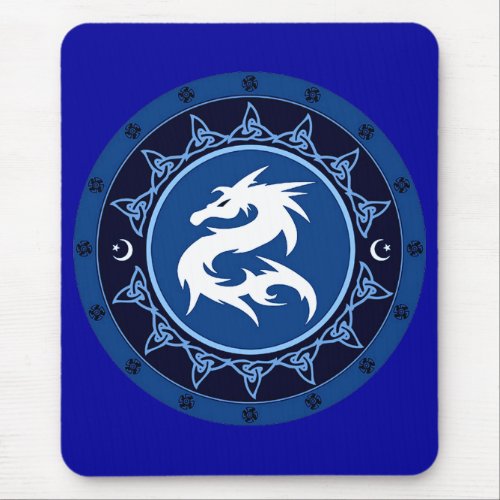 Dragon Knot Mouse Pad