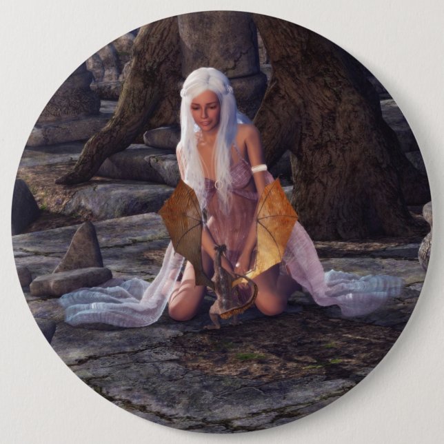 Dragon Lady Button (Front)