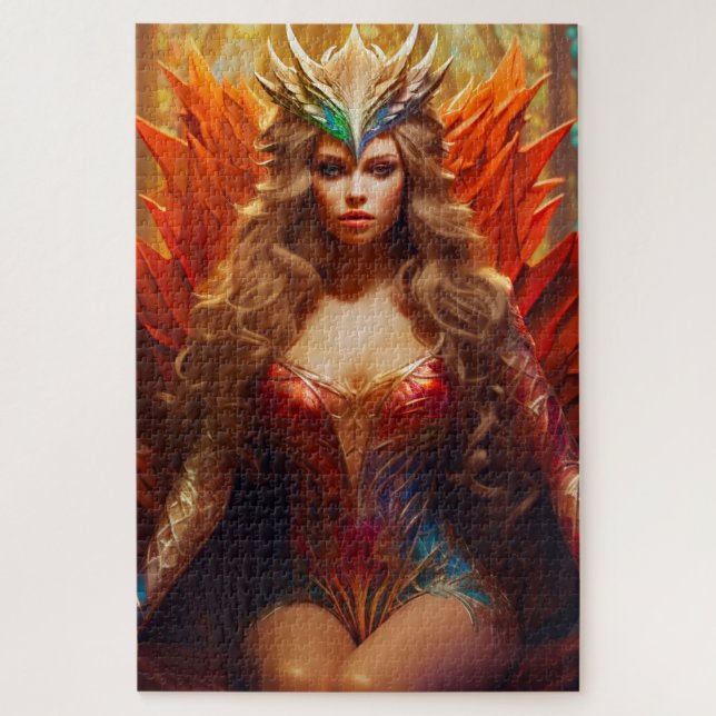 Dragon Lady Jigsaw Puzzle (Vertical)