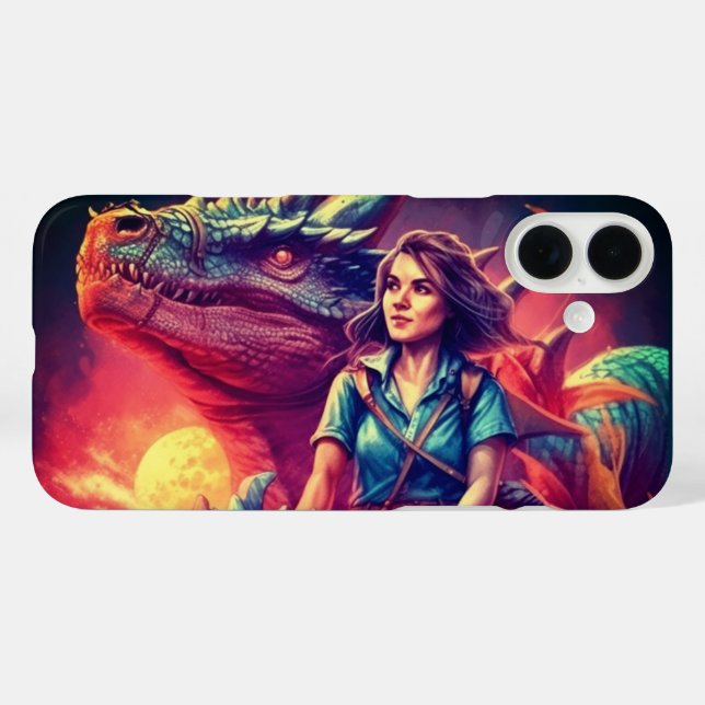 Dragon Lady Phone Case (Back (Horizontal))