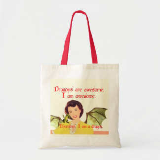 Dragon Lady Tote Bag