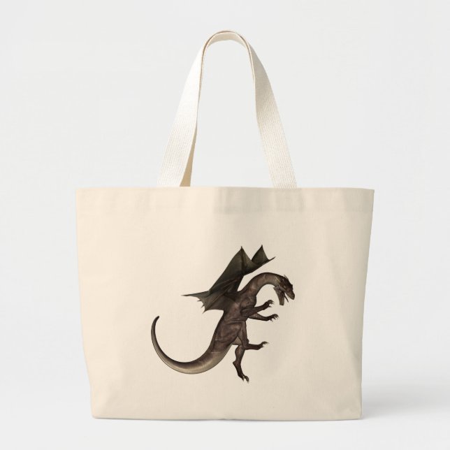 Dragon Large Tote Bag (Front)