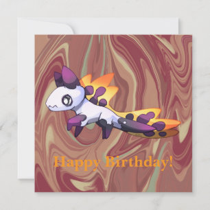 Dragon let’s Party Card