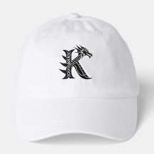 Dragon Letter K – Sharp Dragon Initial Design
