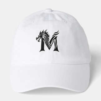 Dragon Letter M – Bold Fantasy Dragon Design Hat